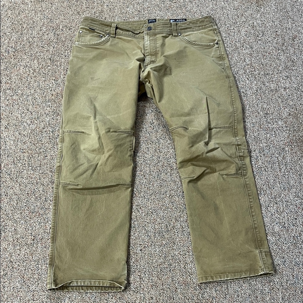 Kuhl Ryder Men's Straight Jeans - tan, 38x30